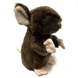 13cm Mouse Soft Toy - Choose Brown or White