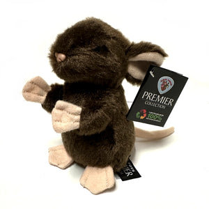 Eco Friendly Brown and White Mouse Soft Toy Stuffed Animal