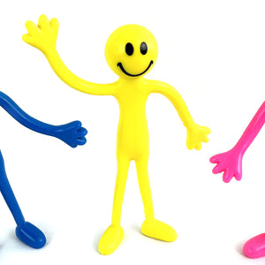 Bendy Smiler Toy - Choice of Colour