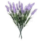 Artificial Lavender Flower Bush 34cm - Light Purple