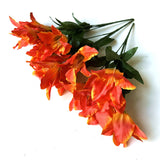 Artificial Daylily Bush - Orange Flowers