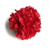 Pack of 10 Artificial Red Carnation Flower Picks