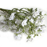 Artificial Forget Me Not Flower Bundle - White