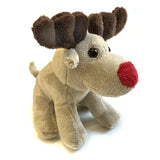 Red Nose Reindeer 14cm Soft Toy
