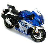 1:18 Diecast Suzuki GSX-R 1000 Motorcycle Scale Model