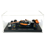 1:43 Diecast F1 Mclaren Mcl60 2023 With Helmet Piastri Scale Model