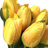 Artificial Tulip Flower Bundle - Yellow