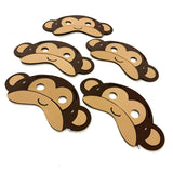 5 Jumping Monkeys Mask Set