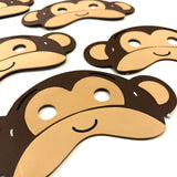 5 Jumping Monkeys Mask Set