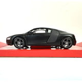 1:24 Diecast Audi R8 - Matte Black Series