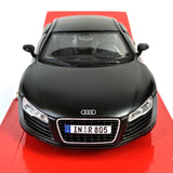 1:24 Diecast Audi R8 - Matte Black Series