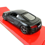 1:24 Diecast Audi R8 - Matte Black Series