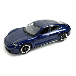 1:24 Diecast Porsche Taycan Turbo S - Blue