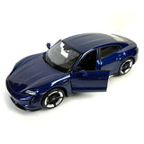 1:24 Diecast Porsche Taycan Turbo S - Blue