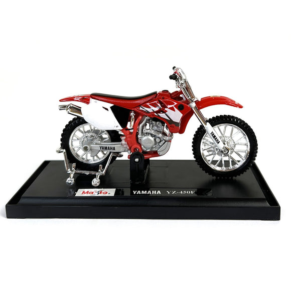 1:18 Diecast Yamaha YZ450F Motorcycle