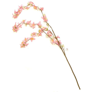 Artificial Cherry Blossom Spray with Pink Flowers 106cm