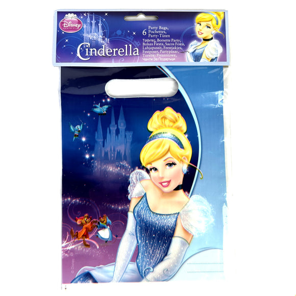 Pack of 6 Disney Cinderella party Bags