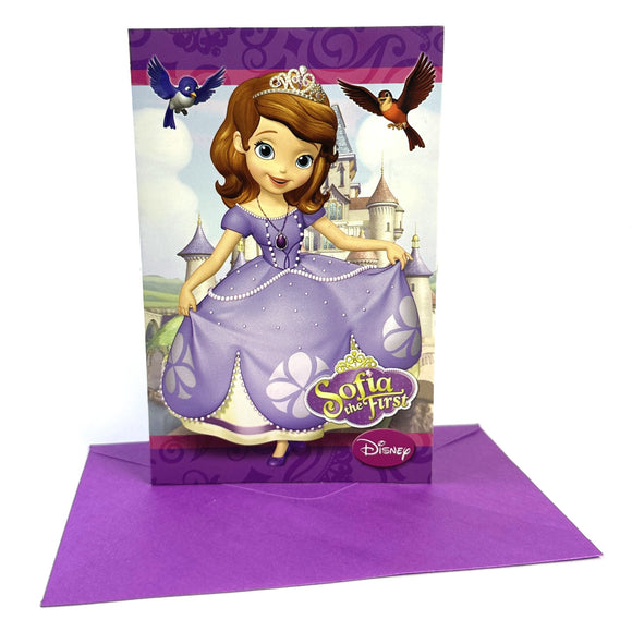 Disney Sofia The First Party Invitations