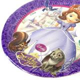 Pack of 8 Sofia the First Paper Party Plates