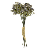 Artificial Gypsophila Bundle With Purple Flowers