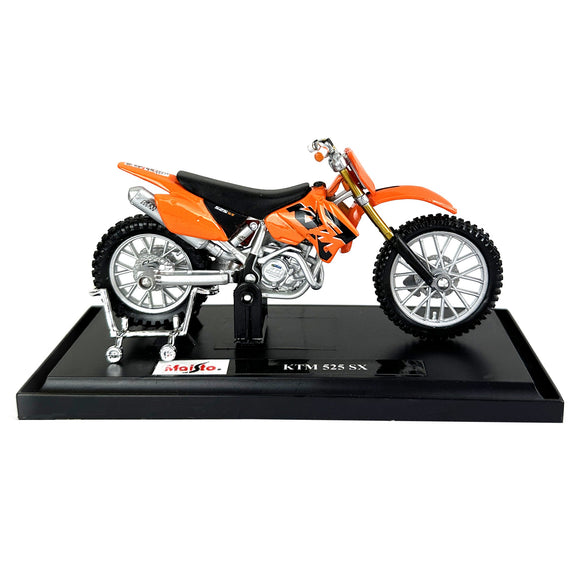 1:18 Diecast KTM 525 SX Motorcycle Scale Model