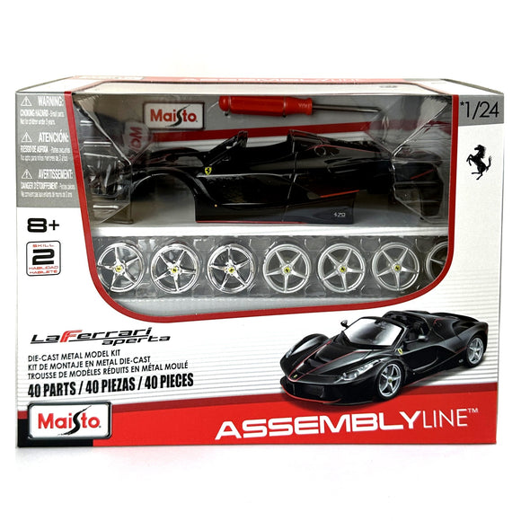 1:24 Diecast La Ferrari Aperta Scale Model - Self Assembly Kit