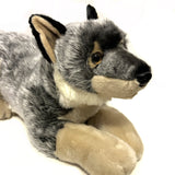 Large Eco Friendly Wolf Soft Toy Stuffed Animal