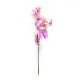 Artificial Sweet Pea Flower Spray - Pink