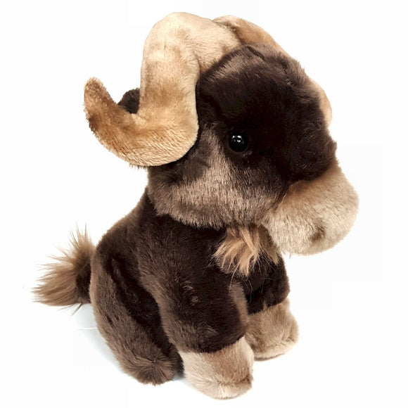 Buffalo cuddly soft toy animal with eco friendly stuffing