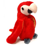 Red Parrot Cuddly Soft Toy