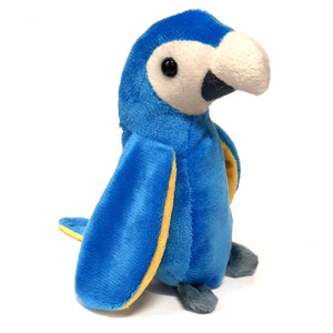Parrot Cuddly Soft Toys Blue Green and Red
