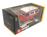 1:24 Diecast Land Rover Series II Model Toy Car Boxed