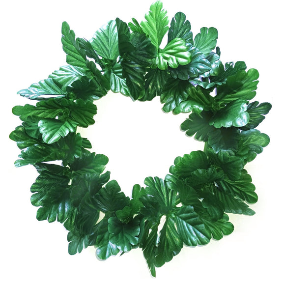 Artificial Leaf Wreath for Christmas and Flower Decorations