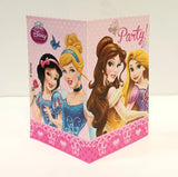 Pack of 6 Disney Princess Party Invites