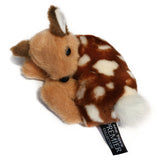 13cm Laying Fallow Deer Soft Toy