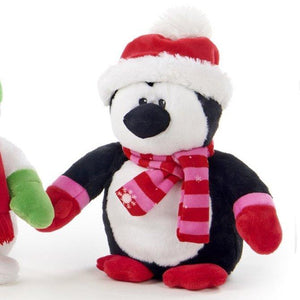 30cm Penguin Christmas Cuddly Plush Decoration Gift Toy