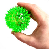 Flashing 5cm Spiky Ball - Choice of Colour