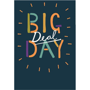 Big Deal Day Hallmark Birthday Card