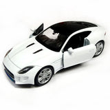 Die Cast F Type Jaguar Toy in White