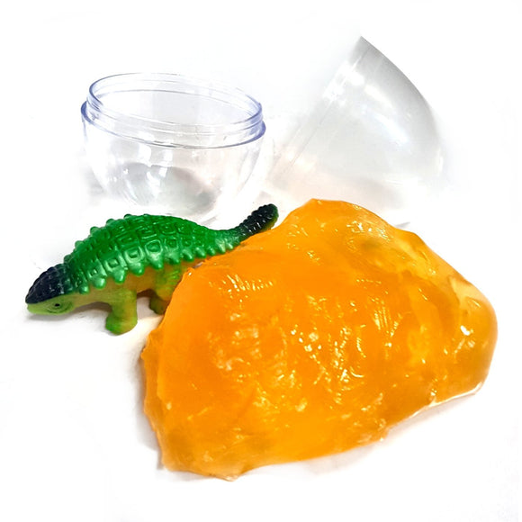 Slime Filled Egg with Dinosaur Toy 