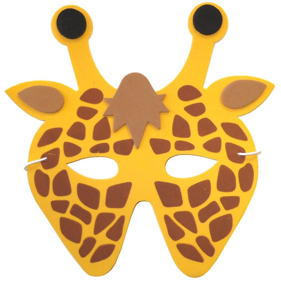 Children's Giraffe Face Mask for Fancy Dress
