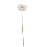 Artificial white Gerbera Flower Stem