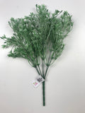 Artificial Foliage Plant with Ivory Flowers
