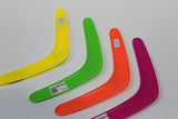 32 Assorted Colour Boomerang Toys
