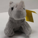 14cm Rhino Soft Toy