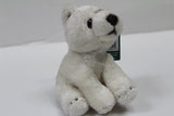 Small polar bear soft toy