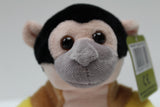 18cm Squirrel Monkey Soft Toy
