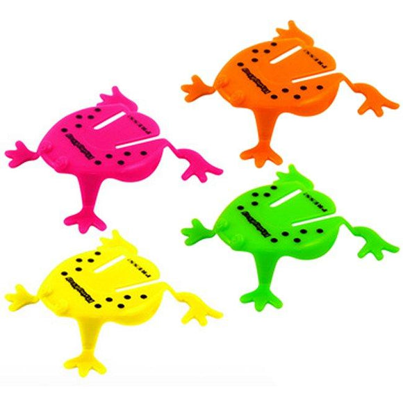 Jumping Frog Pocket Money Toy Party Bag Filler Favor