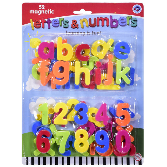 Magnetic Letter and Numbers Alphabet Magnets