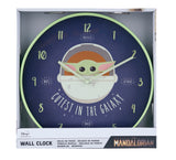 Star Wars Mandalorian Child Grogu Wall Clock